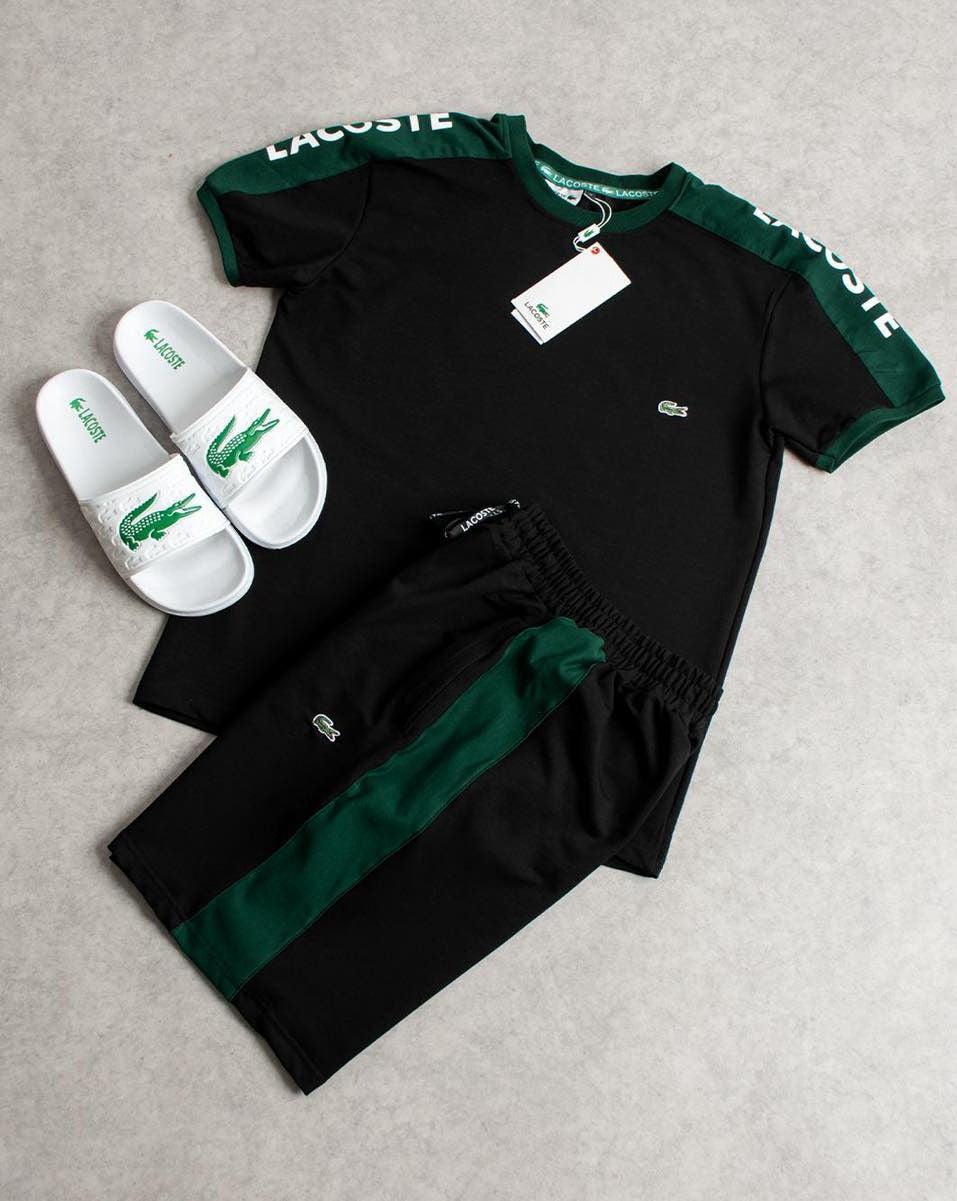 Ensemble Lacoste Noir & Vert